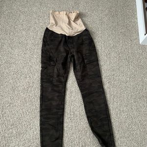 Joes maternity skinny camo jeans